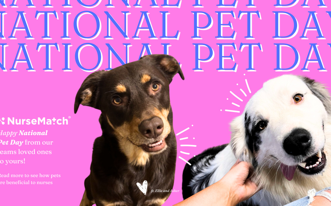 Celebrating National Pet Day: Nurses, Pets, & Self-Care